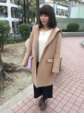 neko☆彡(まおฅ•ω•ฅ)さん(レディース・154cm)の冬コーディネート