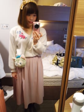 「東京旅行」｜neko☆彡(まおฅ•ω•ฅ)さん（レディース・154cm）の春コーディネート