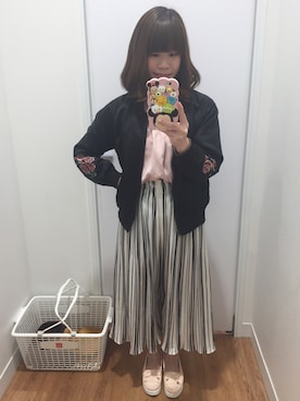 「三井アウトレット」｜neko☆彡(まおฅ•ω•ฅ)さん（レディース・154cm）の春コーディネート