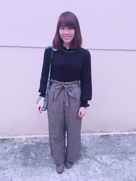 neko☆彡(まおฅ•ω•ฅ)さん（レディース・154cm）の冬コーディネート