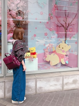 neko☆彡(まおฅ•ω•ฅ)さん（レディース・154cm）の春コーディネート