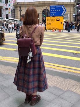 neko☆彡(まおฅ•ω•ฅ)さん(レディース・154cm)の春コーディネート