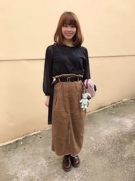 neko☆彡(まおฅ•ω•ฅ)さん（レディース・154cm）の春コーディネート