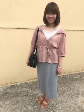 neko☆彡(まおฅ•ω•ฅ)さん（レディース・154cm）の夏コーディネート