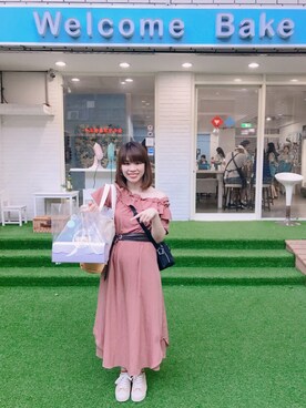 neko☆彡(まおฅ•ω•ฅ)さん（レディース・154cm）の夏コーディネート