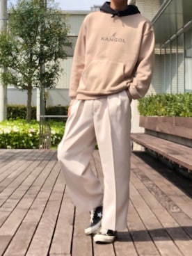 cafeにしさん(メンズ・175cm)の春コーディネート