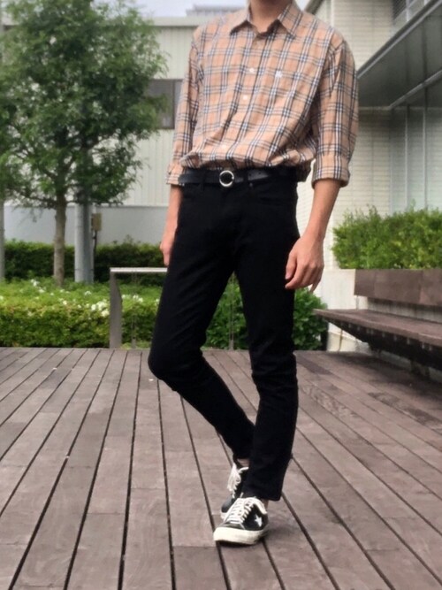 Cafeにし Burberryのシャツ ブラウスを使ったコーディネート Wear