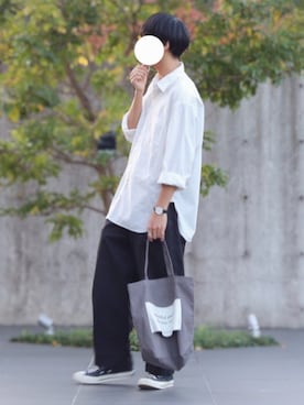 cafeにしさんのコーディネート