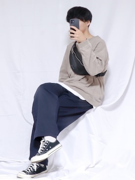 cafeにしさんのコーディネート