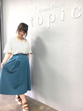 すみかさん（レディース・151cm）の春コーディネート