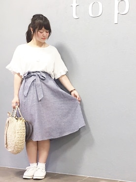 すみかさん（レディース・151cm）の春コーディネート