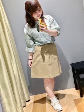 すみかさん（レディース・151cm）の春コーディネート