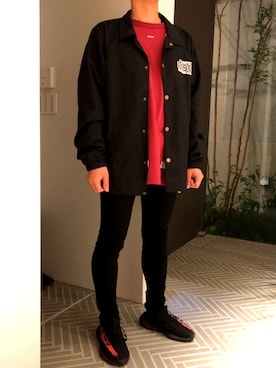 圧倒的帽子似合わないマンさんのコーディネート