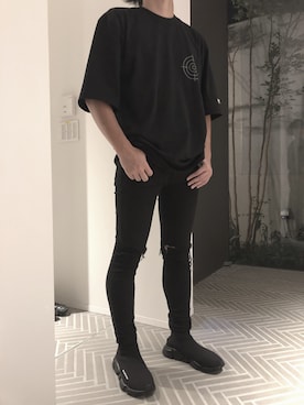 「Danke schon」｜「アイテム（その他シューズ）」を使った、圧倒的帽子似合わないマンさん（メンズ・168cm）の夏コーディネート