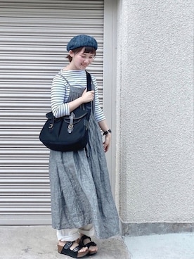 「North Object（ノースオブジェクト）のアイテム」を使った、あんころさん（レディース・149cm）の春コーディネート