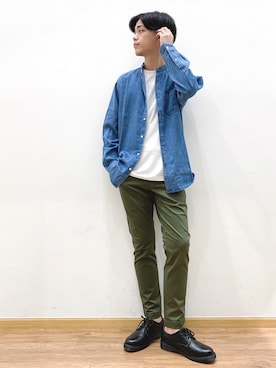 「グローバルワーク(GLOBAL WORK)」｜五十嵐和さん（メンズ・178cm・20代）の秋コーディネート