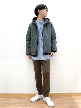 「グローバルワーク(GLOBAL WORK)」｜五十嵐和さん（メンズ・178cm・20代）の秋コーディネート