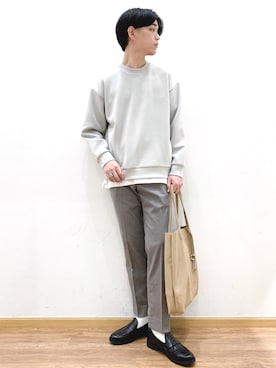 「グローバルワーク(GLOBAL WORK)」｜五十嵐和さん（メンズ・178cm・20代）の秋コーディネート