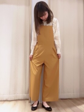 くぼちえさん（レディース・161cm）の春コーディネート