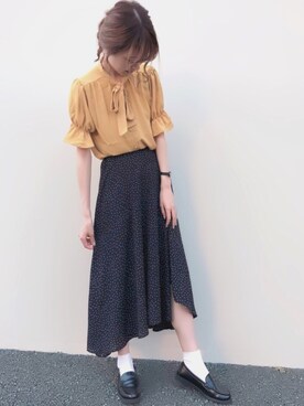 くぼちえさん（レディース・161cm）の夏コーディネート