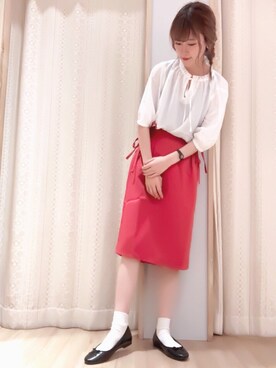 くぼちえさん（レディース・161cm）の夏コーディネート