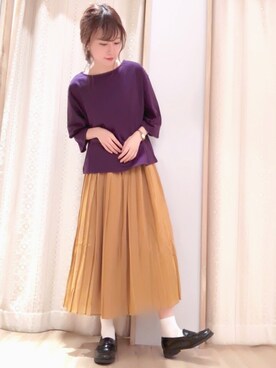 くぼちえさん（レディース・161cm）の夏コーディネート