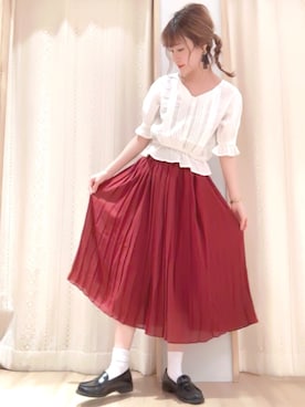 くぼちえさん(レディース・161cm)の夏コーディネート