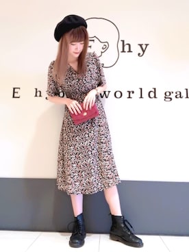 くぼちえさん（レディース・161cm）の夏コーディネート