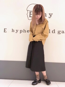 くぼちえさん（レディース・161cm）の秋コーディネート