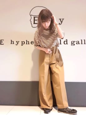 くぼちえさん（レディース・161cm）の秋コーディネート