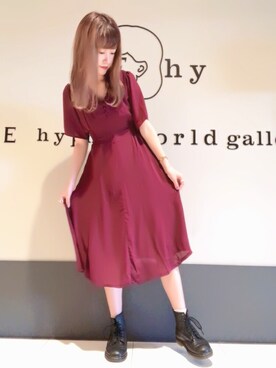 くぼちえさん（レディース・161cm）の秋コーディネート