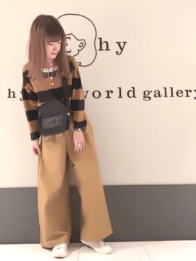 くぼちえさん（レディース・161cm）の秋コーディネート