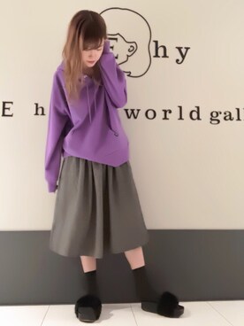 くぼちえさん(レディース・161cm)の秋コーディネート