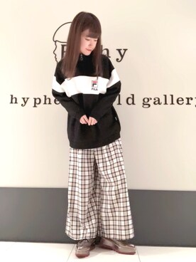 くぼちえさん(レディース・161cm)の秋コーディネート