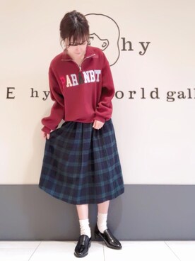 くぼちえさん（レディース・161cm）の秋コーディネート