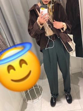 くぼちえさん（レディース・161cm）の秋コーディネート