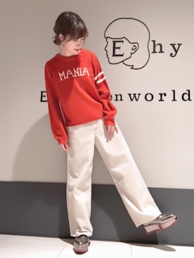 くぼちえさん（レディース・161cm）の秋コーディネート