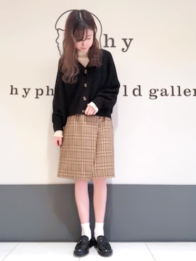 くぼちえさん（レディース・161cm）の冬コーディネート