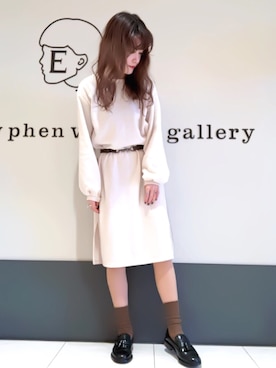 くぼちえさん（レディース・161cm）の冬コーディネート