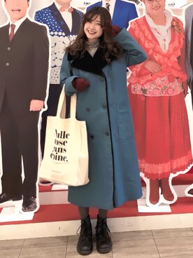 くぼちえさん（レディース・161cm）の冬コーディネート