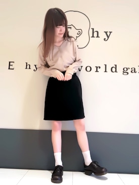 くぼちえさん（レディース・161cm）の冬コーディネート