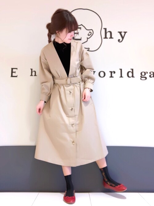 くぼちえさんのコーディネート