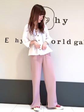 くぼちえさん(レディース・161cm)の冬コーディネート