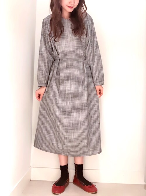 E Hyphen World Galleryくぼちえさんのワンピースを使ったコーディネート Zozotown