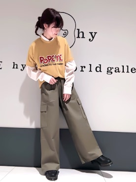 くぼちえさん（レディース・161cm）の春コーディネート