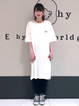 くぼちえさん（レディース・161cm）の春コーディネート