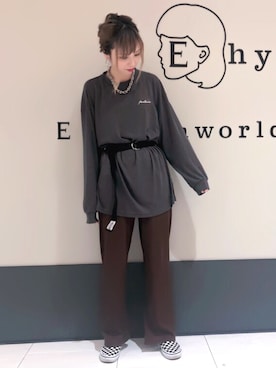 くぼちえさんのコーディネート