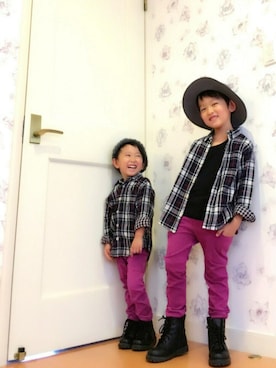 ♡NAE♡さん（キッズ・110cm）の秋コーディネート