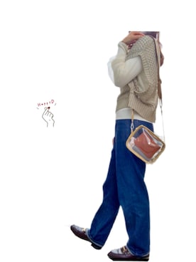 「cuorequal（クオレコール）のアイテム（バッグ）」を使った、mmさん（レディース・151cm）の春コーディネート