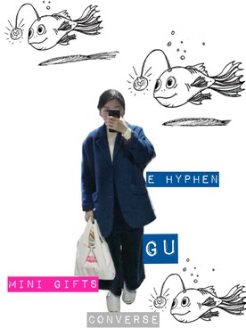 「Aquamarine」｜vivichouさん（レディース・158cm）の冬コーディネート